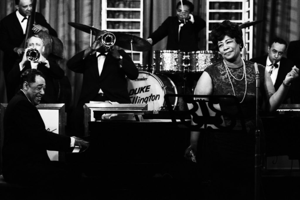Ella Fitzgerald and Duke Ellington