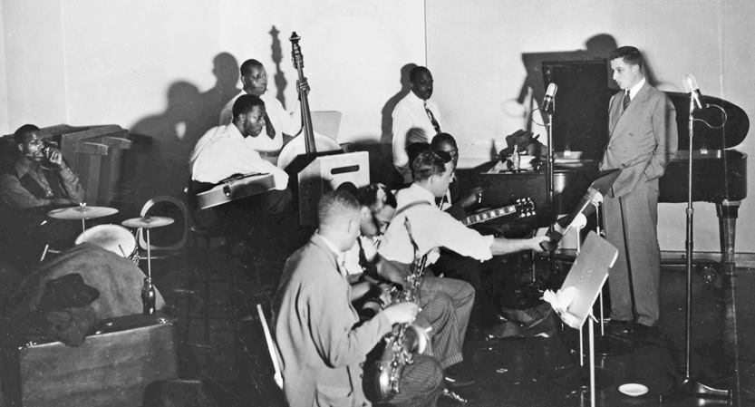 Basie with Goodman's group