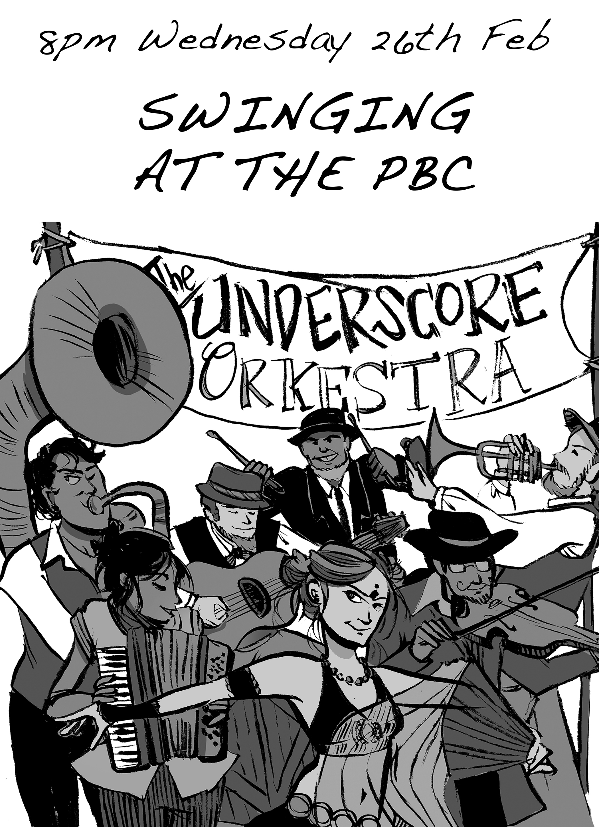 Swinging at the PBC with the Underscore Orkestra